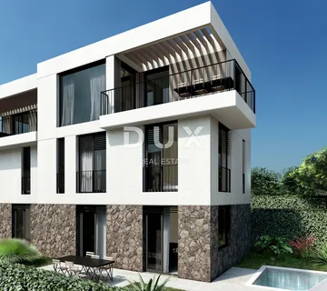 OTOK KRK, GRAD KRK - Prilika za investiciju - Građevinska parcela 649 m2 s pogledom na more