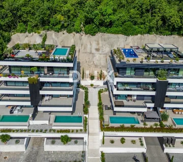 OPATIJA, CENTAR - 134m2 prestižni objekt za najam u vrhunskoj novogradnji, panoramski pogled na more