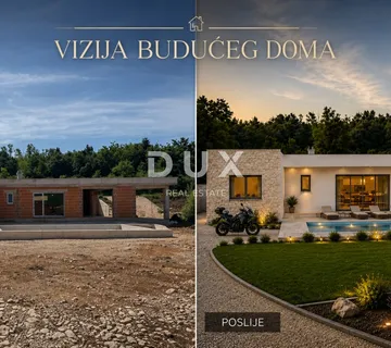 ISTRA, LABIN - 3-sobna kuća (roh-bau), 152,0 m2 - Šumber, Sveta Nedelja