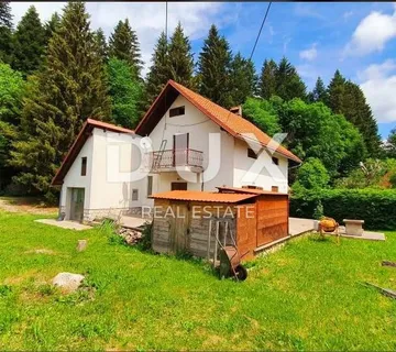 GORSKI KOTAR, SLJEME - Prostrana kuća na bajkovitoj lokaciji u prirodi - Sleme, Lokve