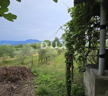 ISTRA, LABIN – Kućica u prirodi, potpuna osama s velikom okućnicom