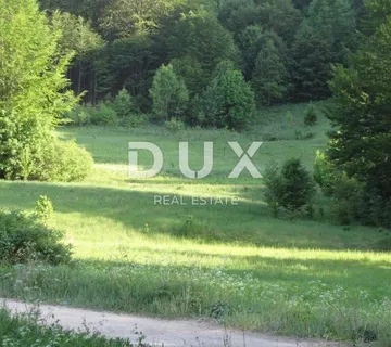 GORSKI KOTAR, FUŽINE - građevinsko zemljište (objekti seoskog turizma) 4762 m2 sa idejnim projektom, snižena cijena, 15 EUR m2, TOP PRILIKA!!!!