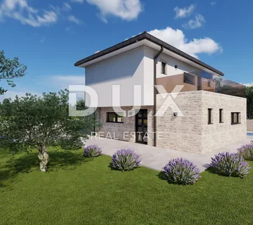 OTOK KRK, MALINSKA - Novogradnja u procesu izgradnje svega 2km od plaža - Malinska, Malinska-Dubašnica