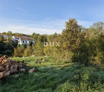 OTOK KRK, DOBRINJ, HLAPA - prostrano građevinsko zemljište 1413 m2 - Hlapa, Dobrinj