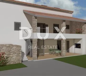ISTRA, KANFANAR - Započeta adaptacija dvojne kamene kuće u centru