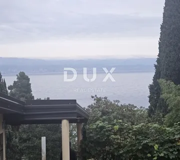 OPATIJA, LOVRAN - kuća prizemnica75m2, 2.RED DO MORA!!!! s panoramskim pogledom na more + okoliš