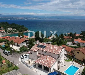 OPATIJA, LOVRAN, IKA- villa 380m2 s panoramskim pogledom na more i bazenom + uređena okućnica 700m2 - Ika, Opatija