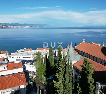 OPATIJA, CENTAR- penthouse 218,82m², DB+3S, s panoramskim pogledom na more 200m od plaže - S9