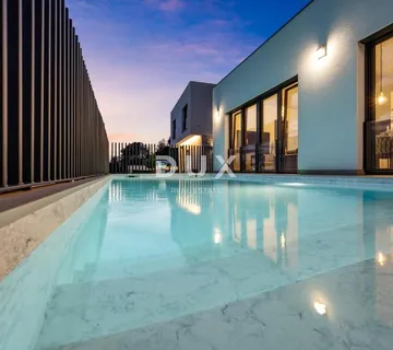 ŠIBENIK, ŽABORIĆ - Moderna luksuzna vila s grijanim bazenom i pogledom na more - Žaborić, Šibenik