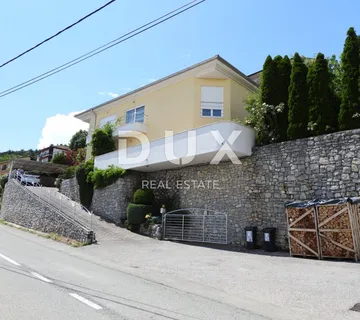 OPATIJA - BREGI - kuća / villa 200m2 sa pogledom na more + uređen okoliš 250m2 - Bregi, Matulji