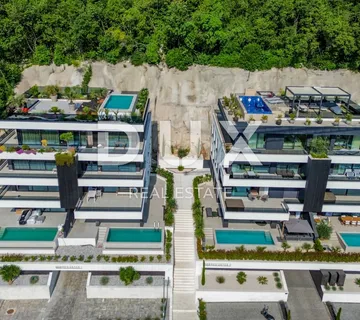 OPATIJA, CENTAR - 137m2 prestižni objekt u vrhunskoj novogradnji, panoramski pogled na more