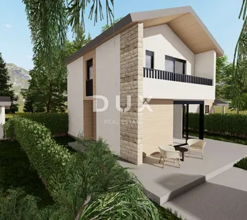 GORSKI KOTAR, VRBOVSKO, SEVERIN NA KUPI - Započeta gradnja kuće 102m2, prilika za investiciju - Severin na Kupi, Vrbovsko