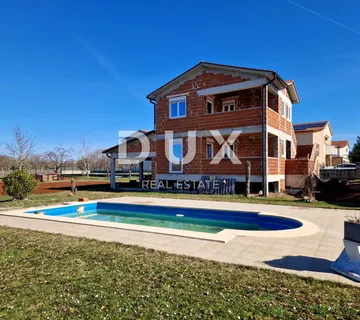 ISTRA, LABIN - Kuća s bazenom u izgradnji