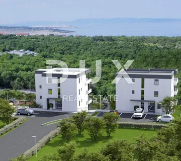 Kvarner, Kraljevica, 3-sobni stan, 68 m2, novogradnja, terasa, pogled
