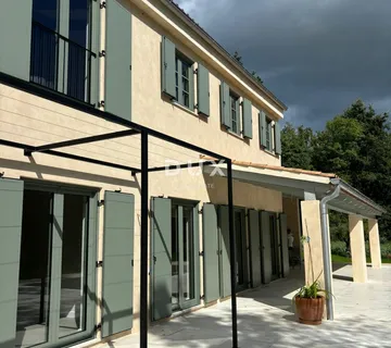 ISTRA, GRAČIŠĆE - Čarobna mediteranska vila s pogledom na prirodu- novogradnja! Jedinstven stil! - cover