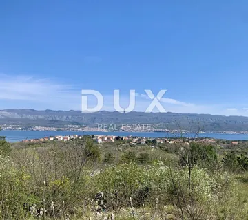 OTOK KRK - Ekskluzivan građevinski teren sa pogledom na more - cover