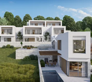 CRIKVENICA - Moderna vila s bazenom i panoramskim pogledom - cover