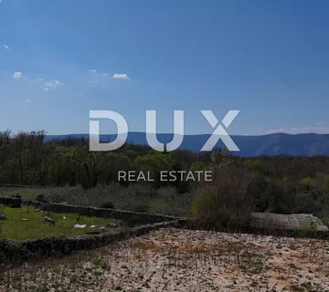 OTOK KRK, LINARDIĆI (okolica) - Građevinsko zemljište s projektom - cover