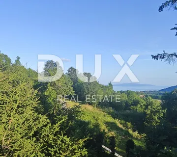 MATULJI, JUŠIĆI - Ekskluzivno samo kod nas, građevinsko zemljište, pogled na more! - cover