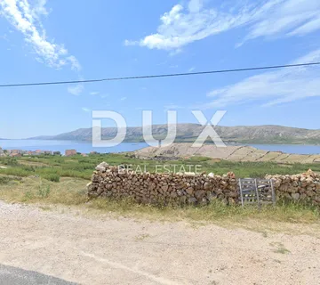 OTOK PAG - Građevinsko zemljište s pogledom na more - cover