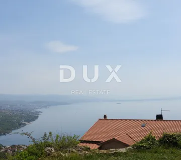 OPATIJA, BREGI- građevinsko zemljište 2000m2 S 2 GRAĐEVNE DOZVOLE!!! s pogledom na more za obiteljsku kuću/ villu/ kuće za iznajmljivanje sa bazenom/ kuće za odmor sa bazenom - cover