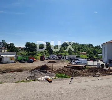 OPATIJA, MATULJI, JUŠIĆI - građevinsko zemljište 1.400 m2 POTPUNO RAVNO s pogledom na more za stambenu zgradu - stanove / apartmane / obiteljsku kuću / villu! PRILIKA! - cover