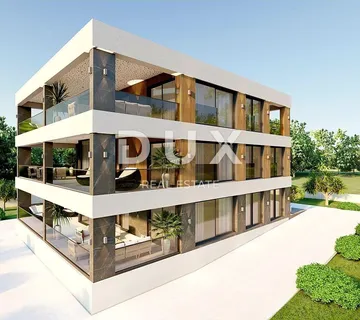 OPATIJA, IKA - novo - fantastično zemljište s građevinskom dozvolom za modernu zgradu blizu mora i Opatije, pogled - cover