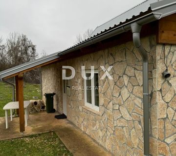 PERUŠIĆ, STUDENCI - Predivna kuća za odmor za 50.000m2 zemljišta - cover