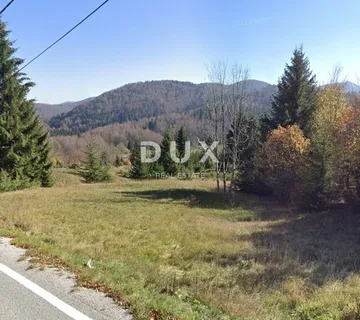 GORSKI KOTAR, STARI LAZ - Građevinski teren u tihom kutku prirode - cover