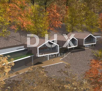 GORSKI KOTAR, FUŽINE - jedinstven projekt u srcu Gorskog kotara, građevinsko zemljište 10.700 m2 za kompleks vila blizu jezera, prilika za investiciju!  - cover