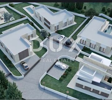 ISTRA,TINJAN - Građevinsko zemljište s građevinskim dozvolama za  5 kuća - cover