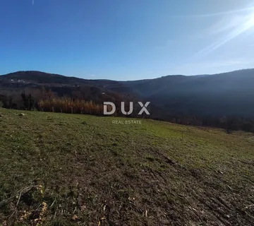 ISTRA, MOTOVUN - Građevinsko zemljište na osami s pogledom - cover