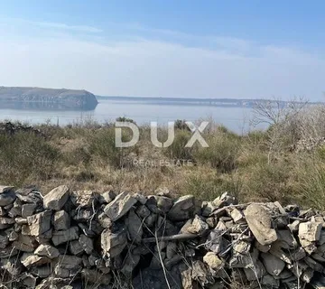 ZADAR, RTINA - Građevinsko zemljište s pogledom na more ispod magistrale 170 metara od mora! 1164m2! - cover