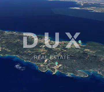 OTOK UGLJAN, UGLJAN - Idealna parcela na južnoj strani otoka 606m2! - cover