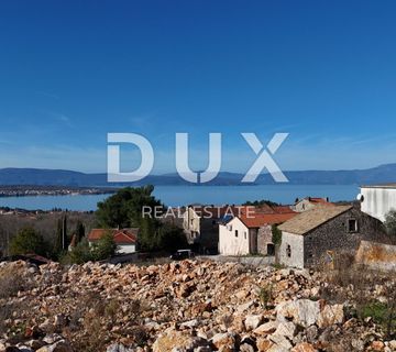 OTOK KRK, MALINSKA - Investicijsko zemljište s prekrasnim pogledom - cover