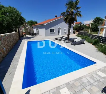 OTOK KRK, GARICA - Luksuzna kuća za odmor s bazenom - cover