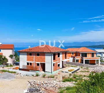 OTOK KRK, MALINSKA - Moderna dvojna kuća s pogledom na more - cover