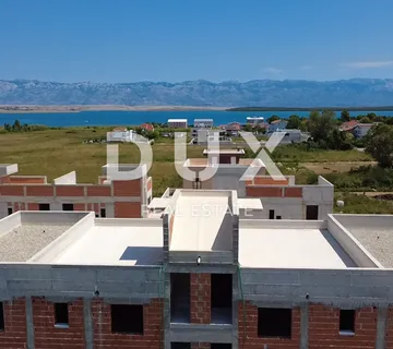 PRIVLAKA, SABUNIKE - Luksuzni stan s vrtom S2 s pogledom na more i Velebit! - cover