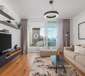 OPATIJA, IČIĆI – zimski najam – moderan apartman s vrtom, terasom i bazenom - cover