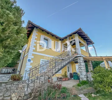 OPATIJA, IČIĆI – prekrasna vila s bogatom okućnicom i pogledom na more, garaža i blizina mora - cover
