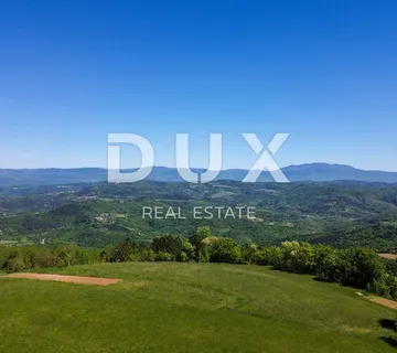 ISTRA,ZAMASK - Građevinsko zemljište s panoramskim pogledom i pravomoćnom građevinskom dozvolom - cover