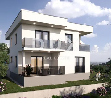 KASTAV - Građevinsko zemljište 723 m2, GRAĐEVINSKA DOZVOLA, pogled more! - cover