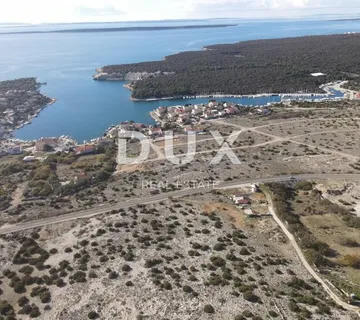 OTOK PAG, ŠIMUNI, građevinsko zemljište 200 m od mora, za obiteljsku kuću/ dvije manje zgrade/ villu/ kuće za iznajmljivanje sa bazenom / kuće za odmor sa bazenom  - cover