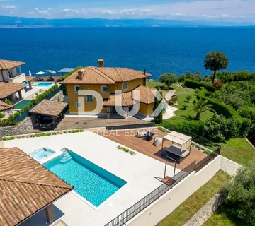 OPATIJA RIVIERA - novosagrađena mediteranska vila na litici prvi red do mora  - cover