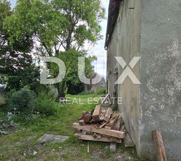 ISTRA, GRAČIŠĆE - Samostojeća kamena kuća za renovaciju s pogledom - cover
