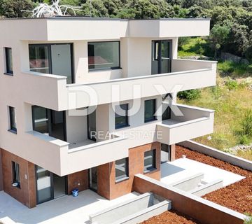 NOVALJA, JAKIŠNICA - Apartman 60m2 na prvom katu s predivnim pogledom na more - cover