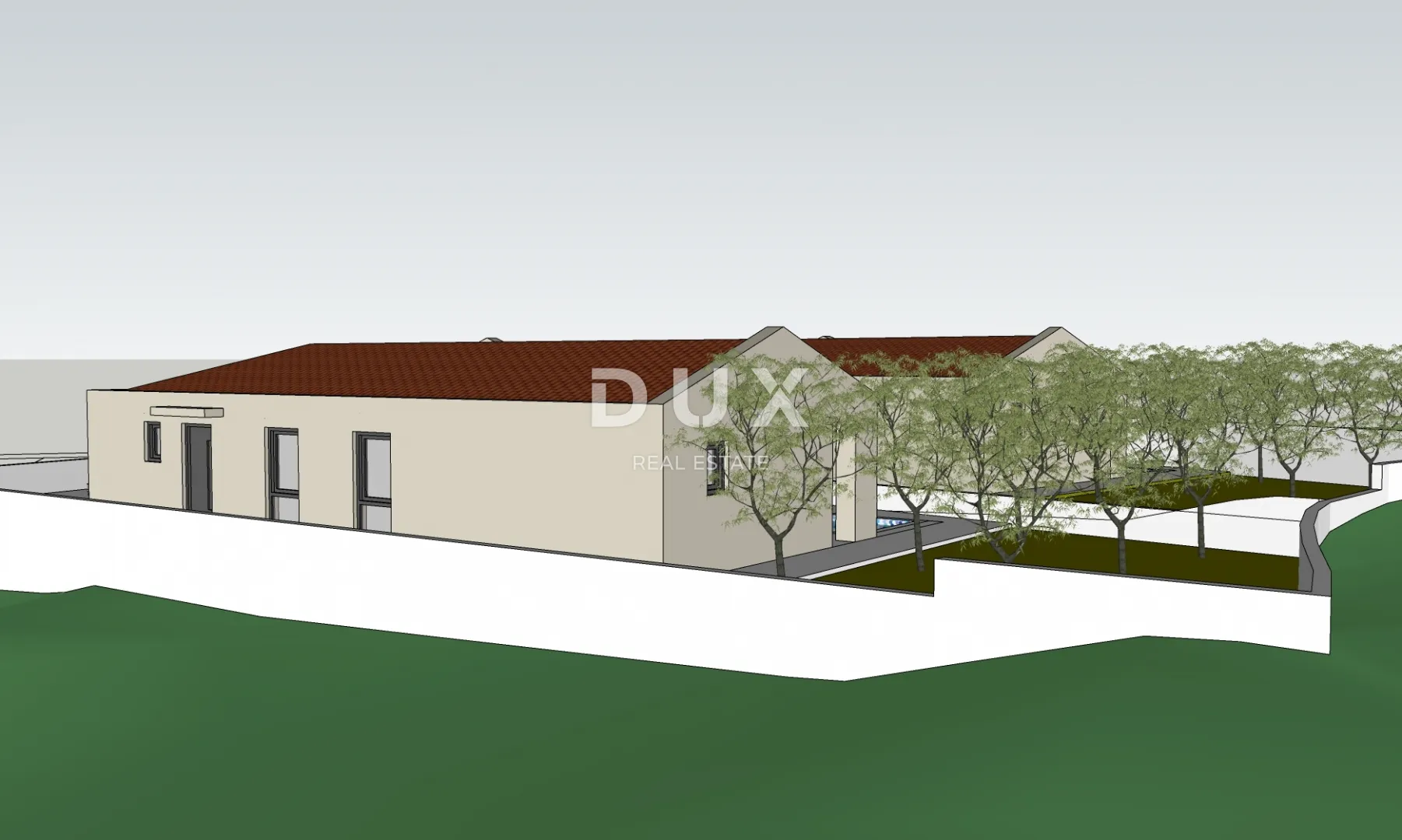 ISTRA, MARČANA - Premium projekt prizemnica s bazenom - cover