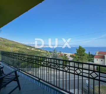 OPATIJA, IČIĆI – veći stan u privatnoj kući s vrhunskim pogledom na more, terasa, blizina mora - cover