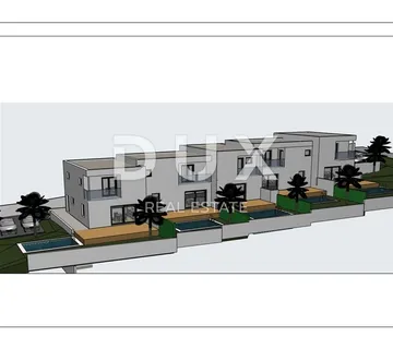 ISTRA, POREČ - Građevinski teren s pravomoćnom građevinskom dozvolom za gradnju 5 kuća u nizu! RIJETKOST I PRILIKA! - cover