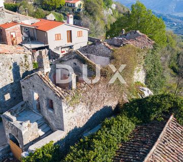 ISTRA, PIĆAN - 3 kuće u nizu za adaptaciju s vrtom, panoramski pogled, prilika! - cover